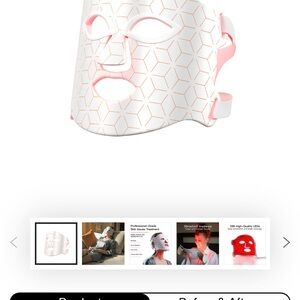 Megelin LED Red Light Therapy Face Mask